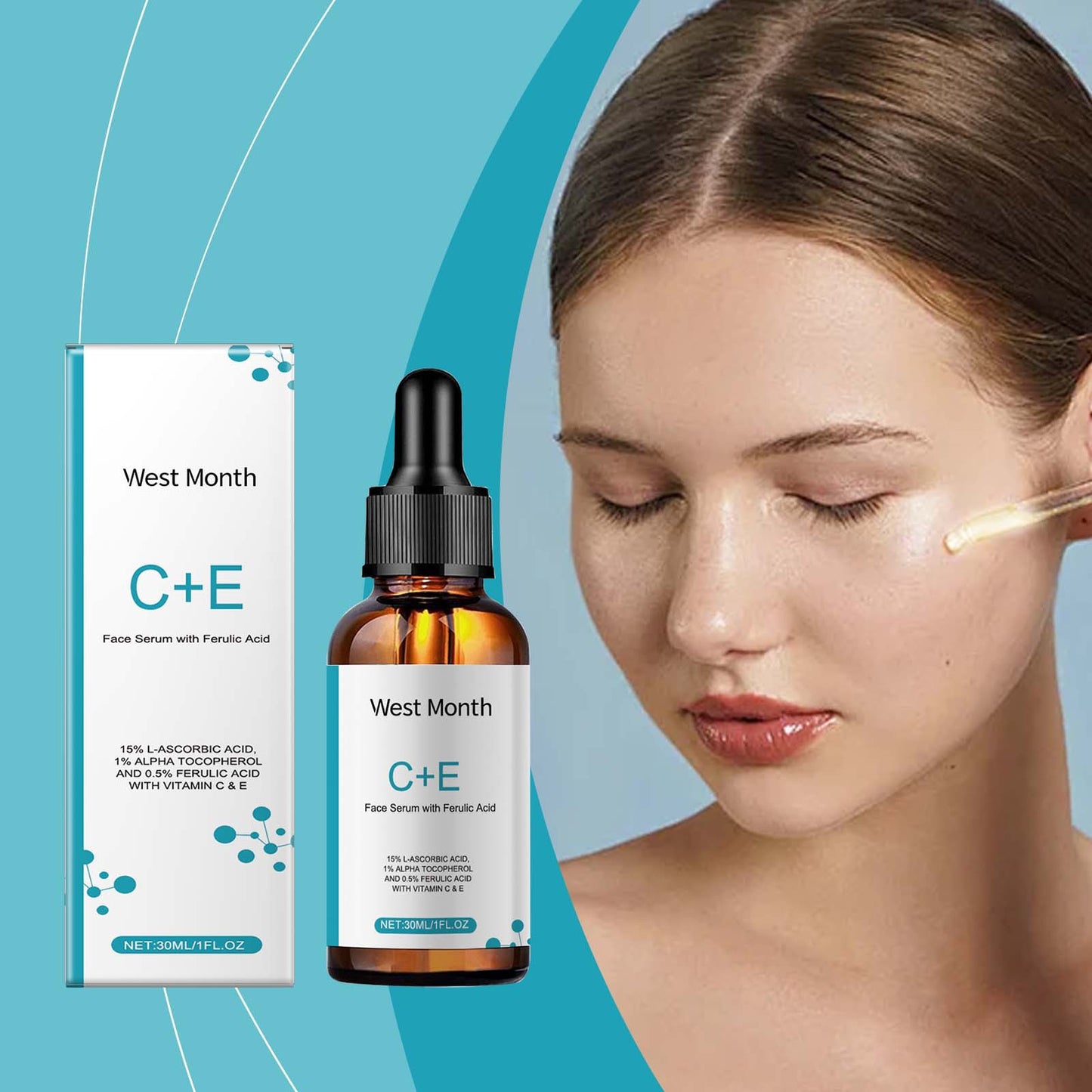 Vitamin C + E Moisturising Serum