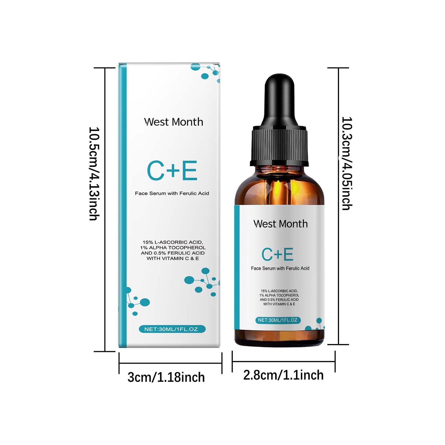 Vitamin C + E Moisturising Serum