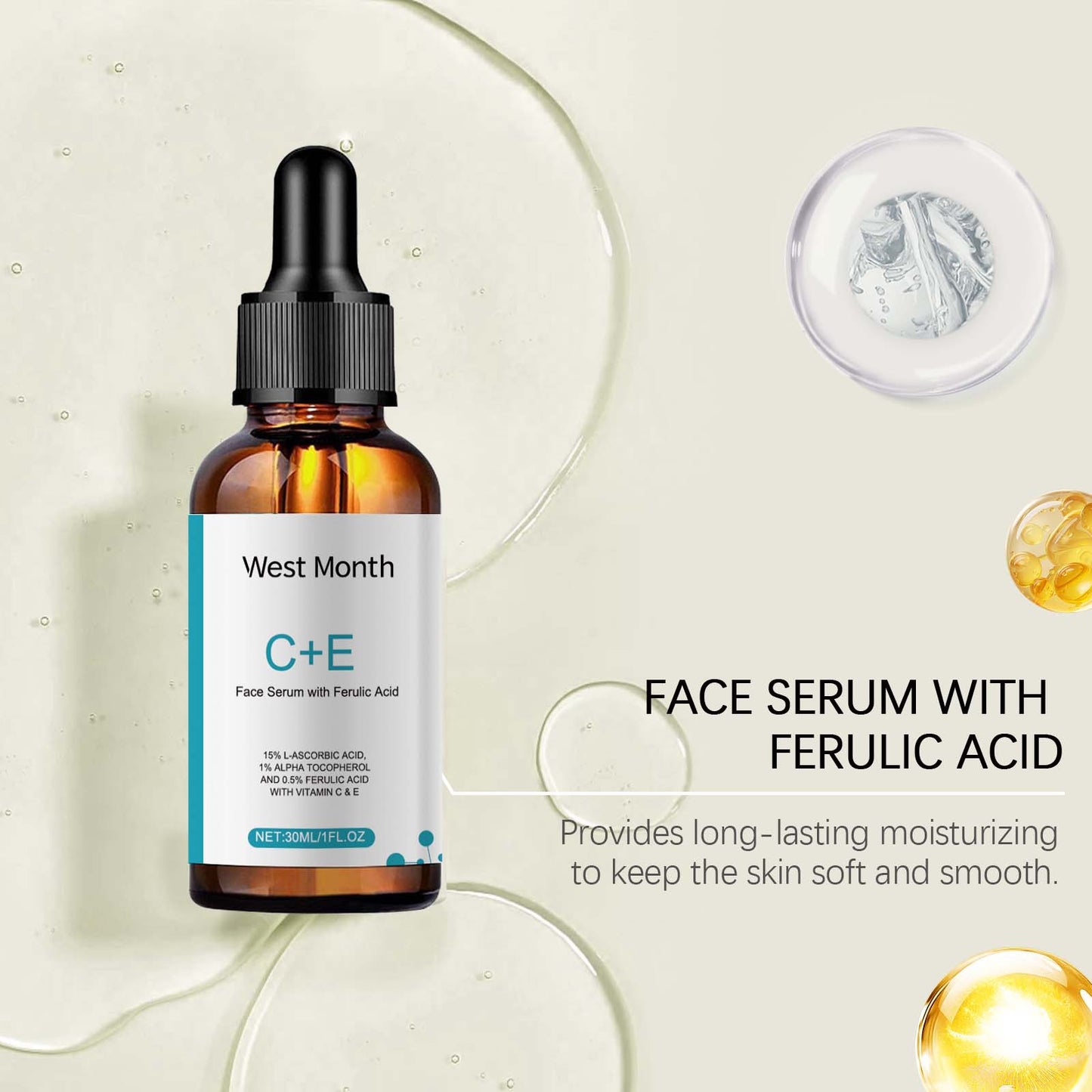 Vitamin C + E Moisturising Serum