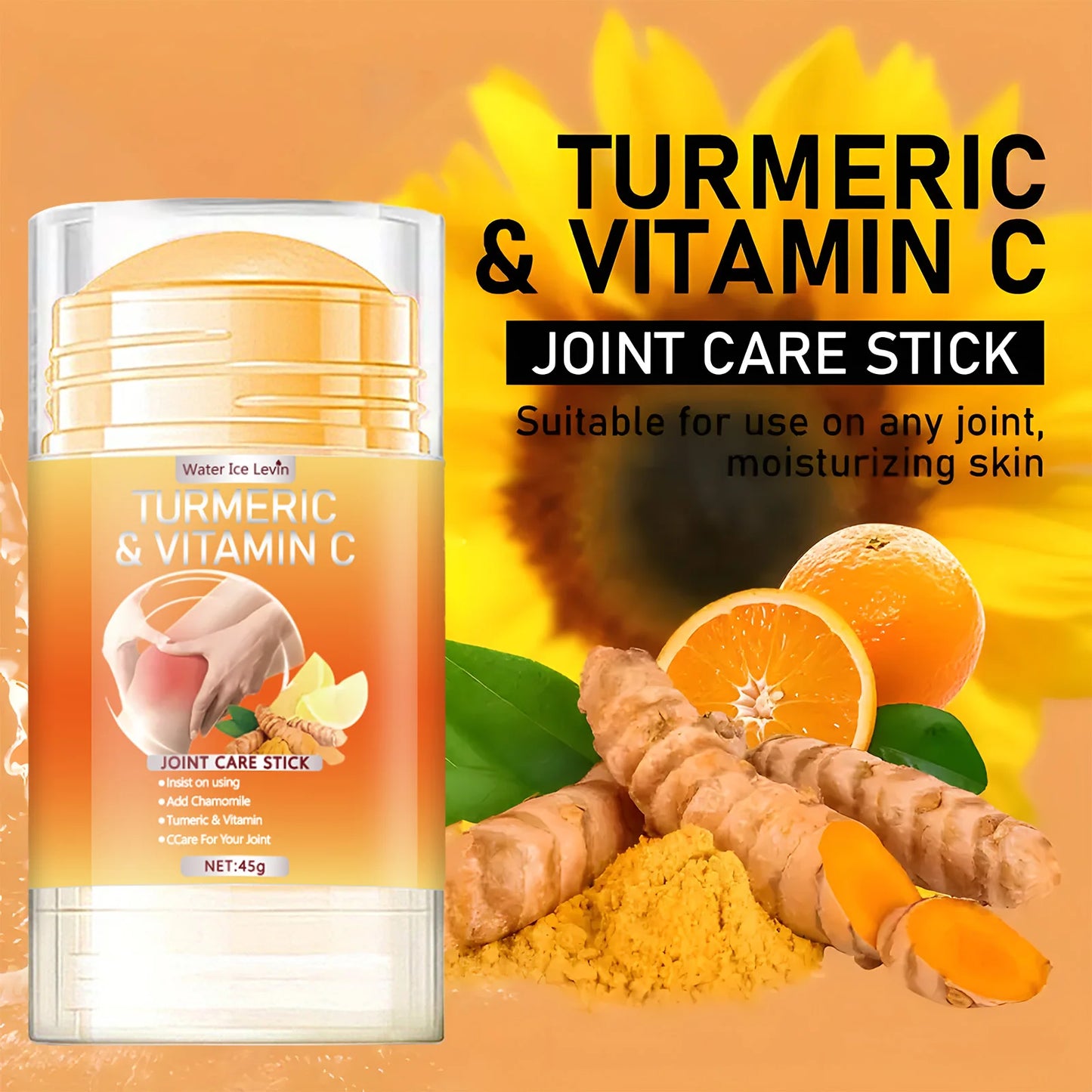 Turmeric Vitamin C Joint Bar - Hypoallergenic Soothing Moisturiser